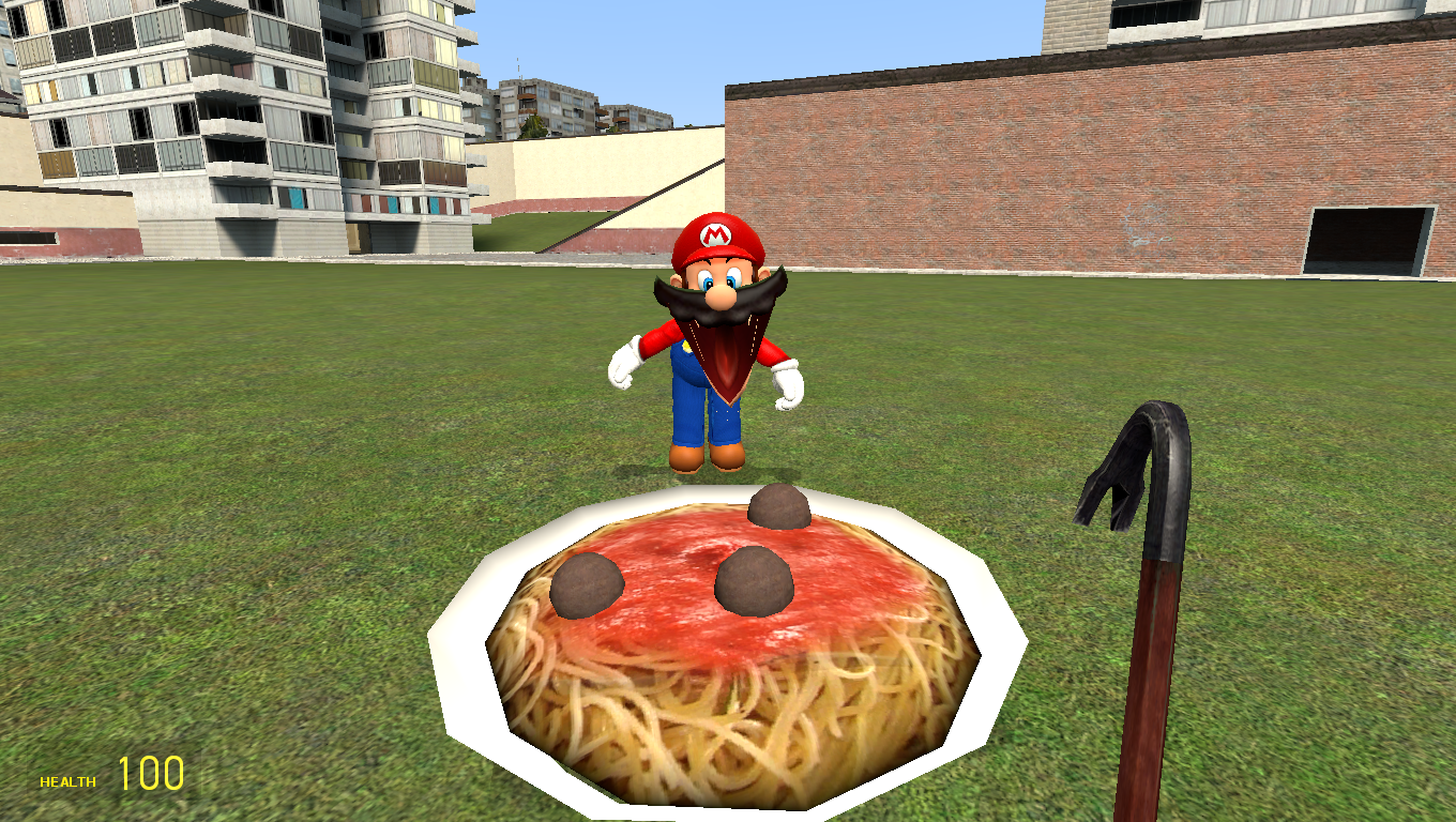 mario love spaget